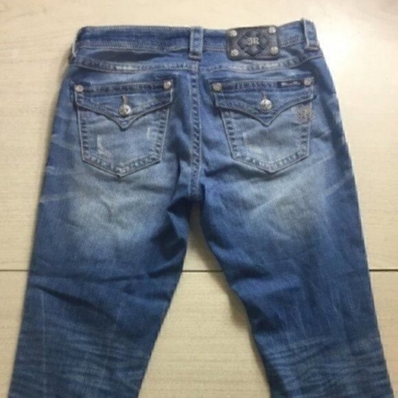 MISS ME Jeans Crop - Picture 2 of 8